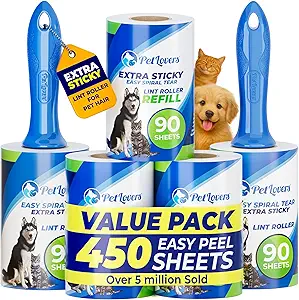PetLovers Extra Sticky Lint Roller Mega Value Set