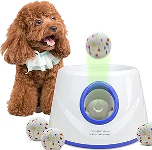 Automatic Dog Ball Launcher, Upgraded Dog Ball Throw Launcher